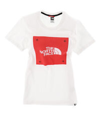 North Face T-Shirt Shirt Damen Gr.XS (DE 34) im Classic-Stil Weiß 127182