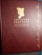 300 Jahre Preußen,Land,Geschichte,Post,Briefmarken,+Zugabe