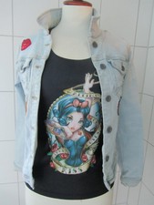 2 Teile...Shirt Gr. 34/36....Flippige Jeansjacke Gr. 164/170 von Garcia Jeans