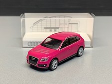 Audi Q5 3,0 TDI Quattro Allrad 4x4 SUV PKW Geländewagen pink Herpa H0 1:87 OVP