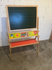 Kreidetafel für Kinder Holz Standtafel Magnet Mal Schreib Tafel Schultafel TOP