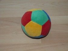 weicher Babyball Ball Nicki bunt 10 cm Motorik Babyspielzeug