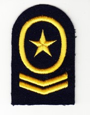 NVA DDR VM Volksmarine Ärmelabzeichen Offiziersschüler 2. Jahr 1959 - 62 KVP