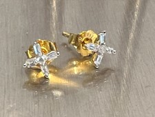 925 Silber Ohrstecker Ohrringe Diamant 