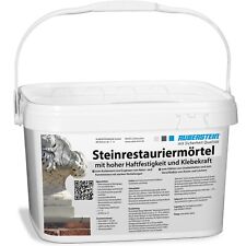 Ruberstein®  Steinrestauriermörtel Sandstein reparieren Steinpaste rotbraun 10kg