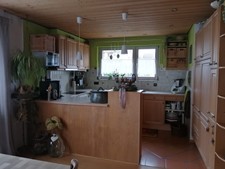 gebrauchte Landhausküche u Form