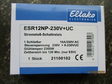 Eltako Stromstoß-Schaltrelais ESR12NP-230V+UC 