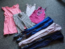 Mädchen Klamotten Set 2 - Größe 98/104 - 7tlg