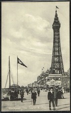 [7678] Blackpool, Lancashire Postkarte - Turm
