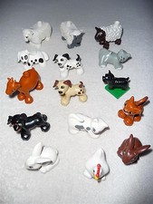 LEGO DUPLO Tiere für Bauernhof aussuchen - Katze Hund Huhn Ziege Hase Schaf Ente