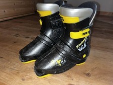 Skistiefel Skischuhe Alpin Schuhe Ski SalomonGröße 31 EUR / 20 Schwarz Gelb