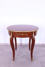 TRAUMHAFTE BAROCK LOUIS XV BEISTELLTISCH ABLAGE ANTIK STIL MESSING INTARSIEN