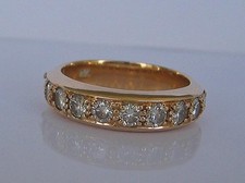 Brillantring*Halbmemory Ring mit Brillanten 0,50ct Diamond in 14kt 585 Gold Gr53