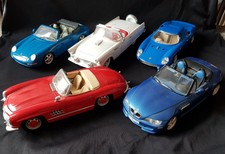 6 Modellauto 1:18 Ferrari Porsche BMW Mercedes Formel 1 Auto Bburago Modellbau