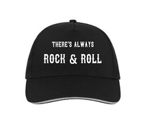 Rock & Roll Baseball Mütze Cap Geschenk Weihnachten Geburtstag Musik Rocker Rockabilly Ace