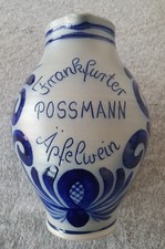 Possmann Frankfurter Apfelwein Krug Bembel Steingut Weinkrug Henkelkanne 4 Liter