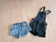 2 kurze Jeans Hosen Gr. 140/146