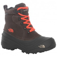 The North Face Youth Kids Chilkat Lace II Thermo Wasserdichte Schneestiefel UK 2