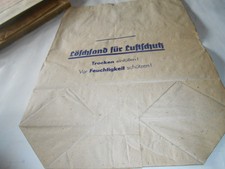 Papiertüte Löschsand für Luftschutz vor 1945( Nr.1 blau )