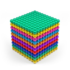 Magnetkugeln bunt 5mm (216 - 1024 Stück) Mini Kugelmagnete Magnet Balls Magnete