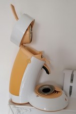 Senseo Kaffeepadmaschine Espresso Cappuccino weiß gelb