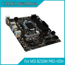 Für MSI B250M PRO-VDH Systemplatine LGA1151 DDR4 VGA + DVI + HDMI MicroATX getestet OK