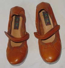 Everybody Gr.38 schöne zeitlose Damen Leder Riemen Ballerina naturbraun hoher NP