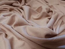 Bandage Rib Bodycon Lycra Stretch Jersey Strick Stoff Pro Meter, nude