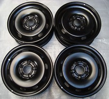 4 MINI Stahlfelgen Felgen Schwarz 5,5J x 15 ET 46 MINI F56 DEMO WIE NEU TOP
