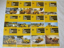 12 Prospekte JCB 409 410 411 416 426 436 456 B HT ZX Radlader 2000