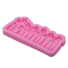 Silikon 3d Blumen Wald Sträucher geformte Fondant Formen Sugarcraf Werkzeug T