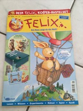 FELIX Hase Zeitschrift Magazin 1/2010 - KOFFER BASTEL-Set + POSTER - *SEHR GUT*