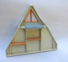 PLAYMOBIL Ersatzteil Rückwand mit Fenster und Doppelbett aus Set 3230 Ferienhaus