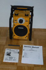 Sangean U1 Baustellenradio Outdoor-Radio UKW Bluetooth AUX USB-Lader wasserdicht