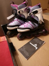 K2 Inline Skates CADENCE JR GIRL   Mädchen   K2 Softboot White   Light Blue   Pi