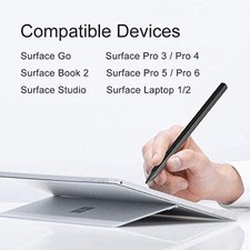 Surface Pen Schwarz kompatibel mit Surface Devices GO/Studio/Laptop/Book 2 Stylus