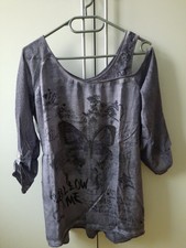 Tredy Damen Tunika/Bluse GR 38 LILA NEU?♥️