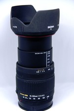 SIGMA-Objektiv DC 18-200mm F3.5-6.3 für  SONY/Minolta Typ A