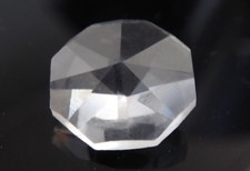 70x Stück Steine Rivoli Glas Schmucksteine klar Kristall 14mm zum Basteln Strass