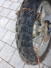 4 x Motorrad Schneeketten Gespann WH Ketten Enduro Skijöring Elefantentreffen 