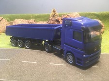 Herpa LKW Muldenkipper Sattelauflieger Mercedes Actros Zugmaschine 1:87 H0