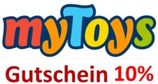 mytoys Online-Gutschein-Code 10% für Neukunden, MBW = 39€, schnelle Zusendung