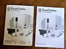 *Bedienanleitung*für Rühr-/MIXERSTAB*von Russel Hobbs*