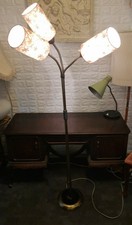 Seltene Designer Karl Walther nachf. Lampe Stehlampe Tütenlampe RWN 50er RAR