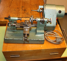 Uhrmacher Drehbank Andrä & Zwingenberg 8mm +Zubehör +Koch Präzisions-Spannfutter