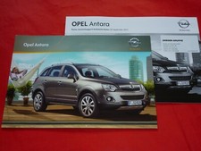 OPEL Antara Selection Design Edition Cosmo Prospekt Brochure + Preisliste 2013