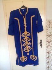 Abaya Arabisch Kaftan  Orientalische Kleid Jellabiya 100% Baumwolle