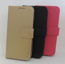 Kunstleder Handytasche Bookcase Handycase Schutzhülle Handy Case Hülle Etuis Bag