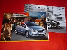 OPEL Corsa D Basis Edition Sport Cosmo Prospekt Brochure + Preisliste von 2006