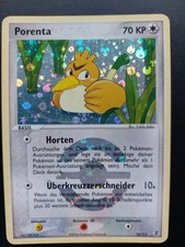 Pokemon Karte Porenta Holo 23/112 EX Feuerrot & Blattgrün Vintage 2004 EXC